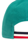 Moncler Enfant GREEN Baseball cap with logo
