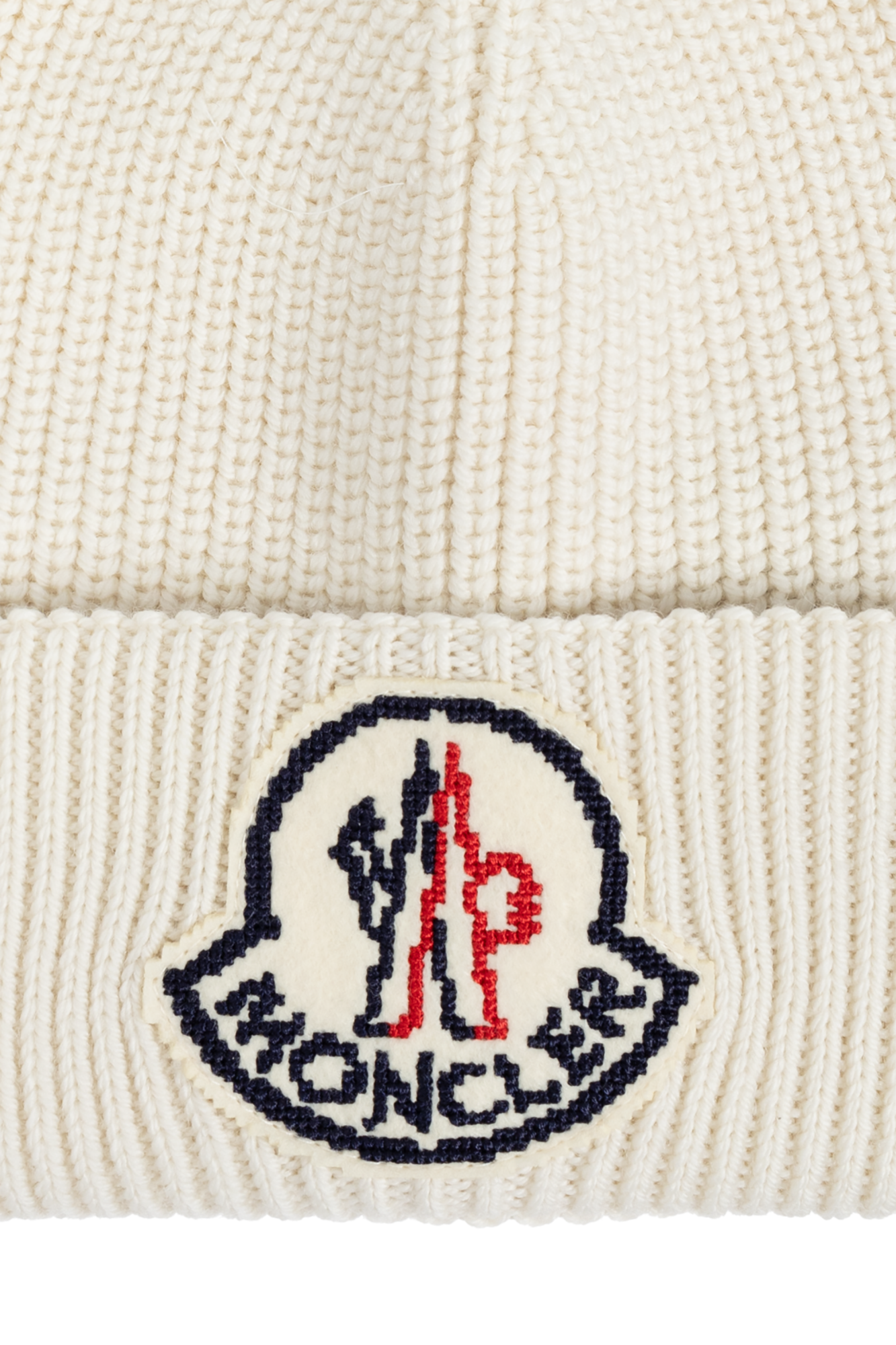 Moncler Cap with logo patch