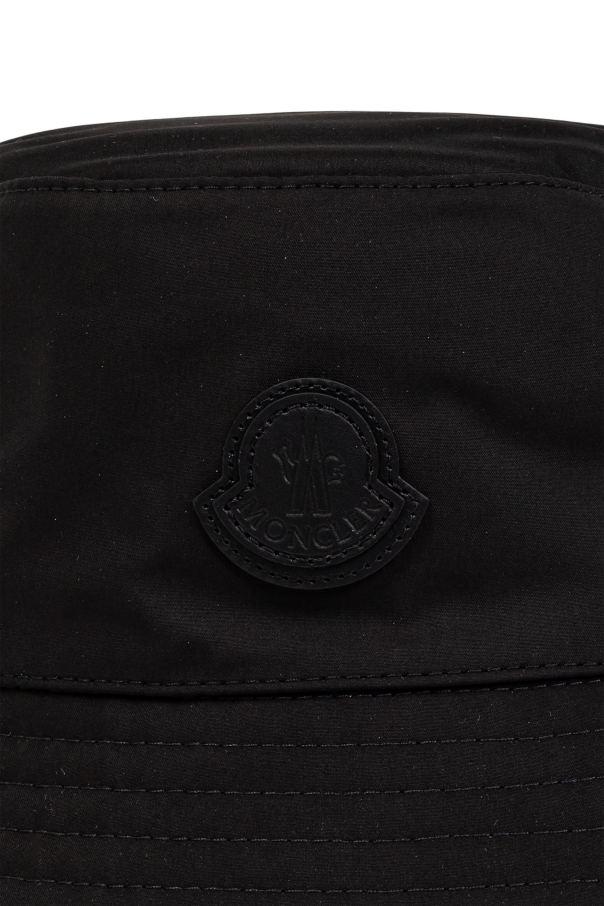 Moncler Hat with logo patch