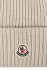 Moncler cream Woolen hat