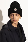 Moncler BLACK Wool Beanie