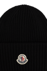 Moncler BLACK Wool Beanie