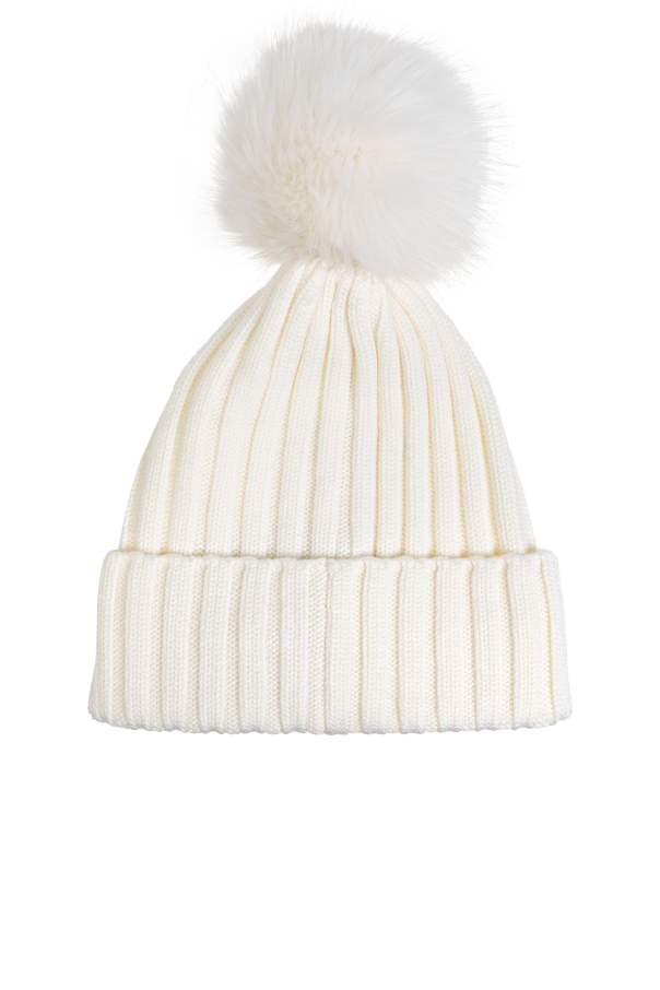 Moncler Wool hat with pompom