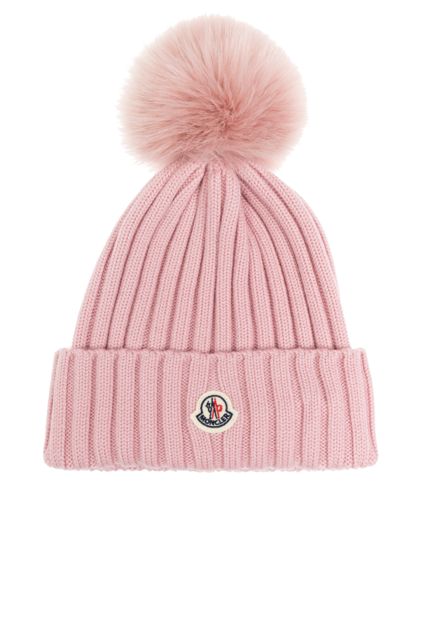 Moncler Wool hat with pompom