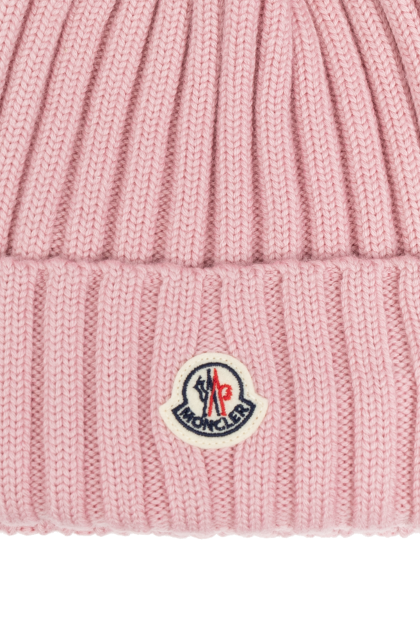 Moncler Wool hat with pompom