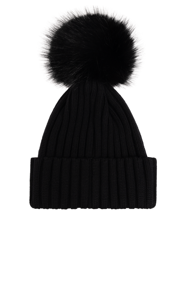 Moncler Wool hat with pompom