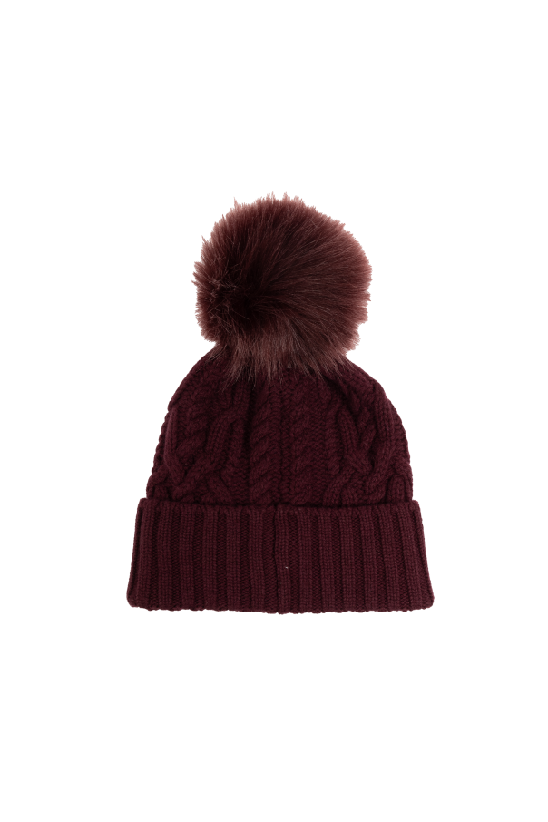 Moncler Wool hat with pompom