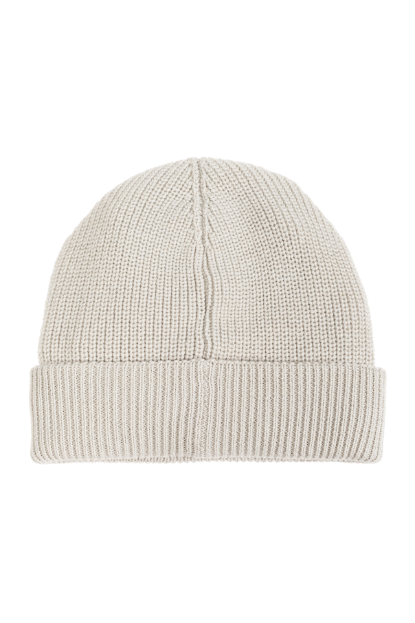 Moncler Wool hat with logo patch