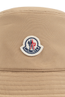 Moncler Hat with logo patch
