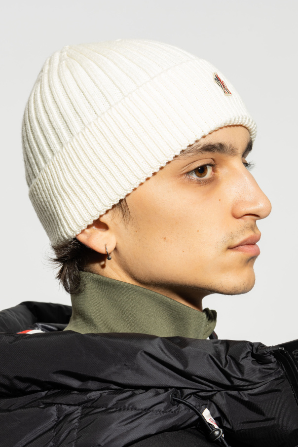 Moncler Grenoble Wool hat with logo