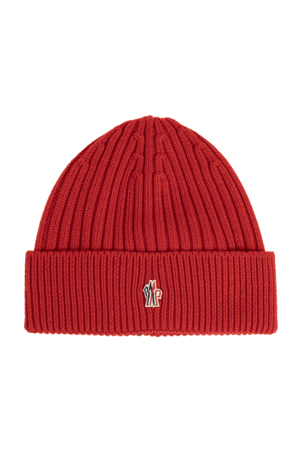 Moncler Grenoble Wool hat with logo