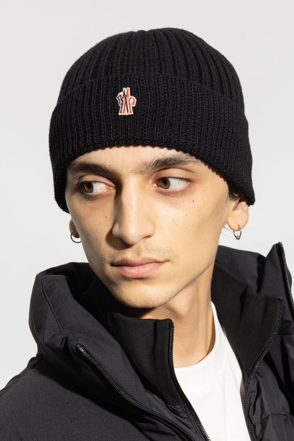 Moncler Grenoble Wool hat with logo