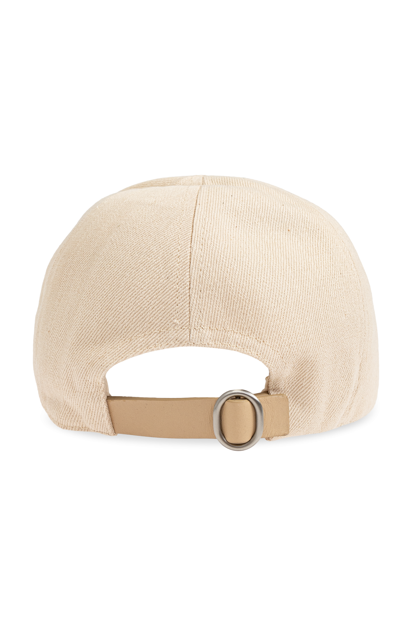 JIL SANDER Cap with leather visor