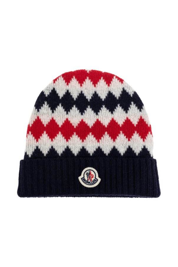 Moncler Enfant Patterned Hat