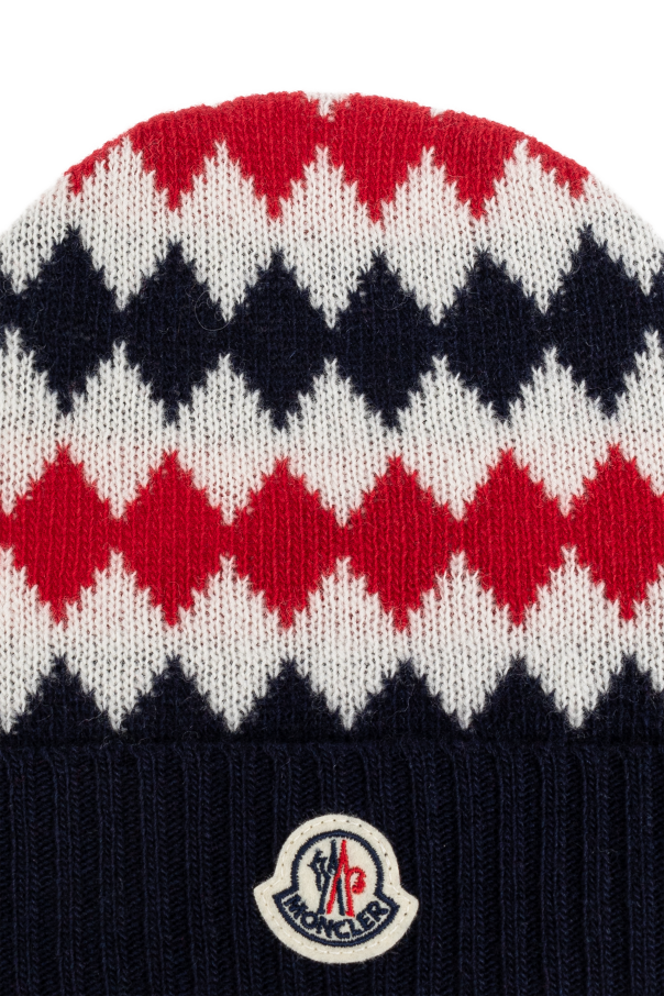 Moncler Enfant Patterned Hat