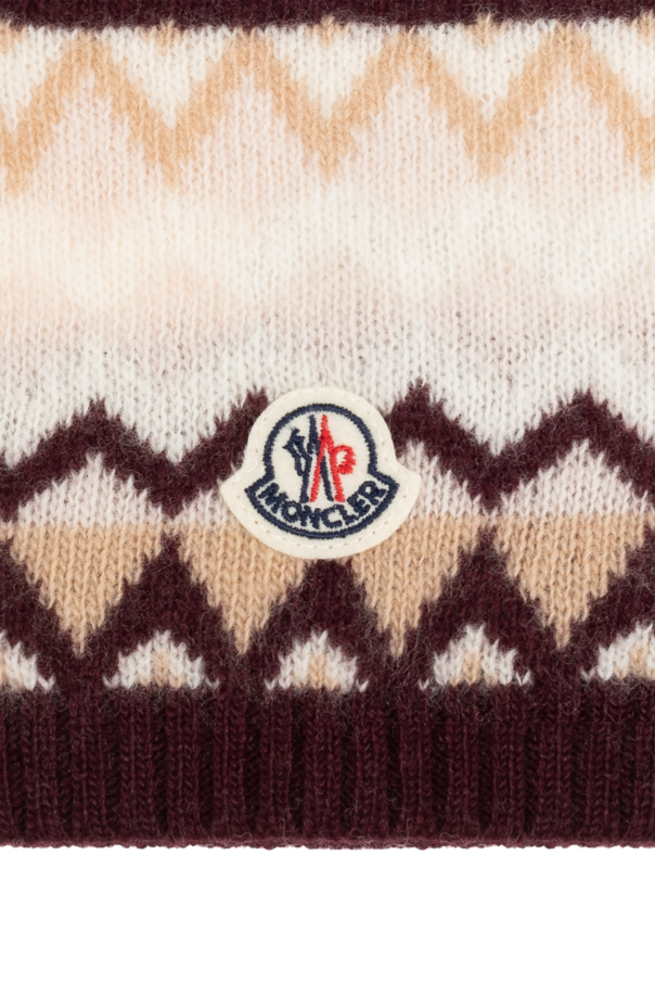 Moncler Enfant Patterned Hat