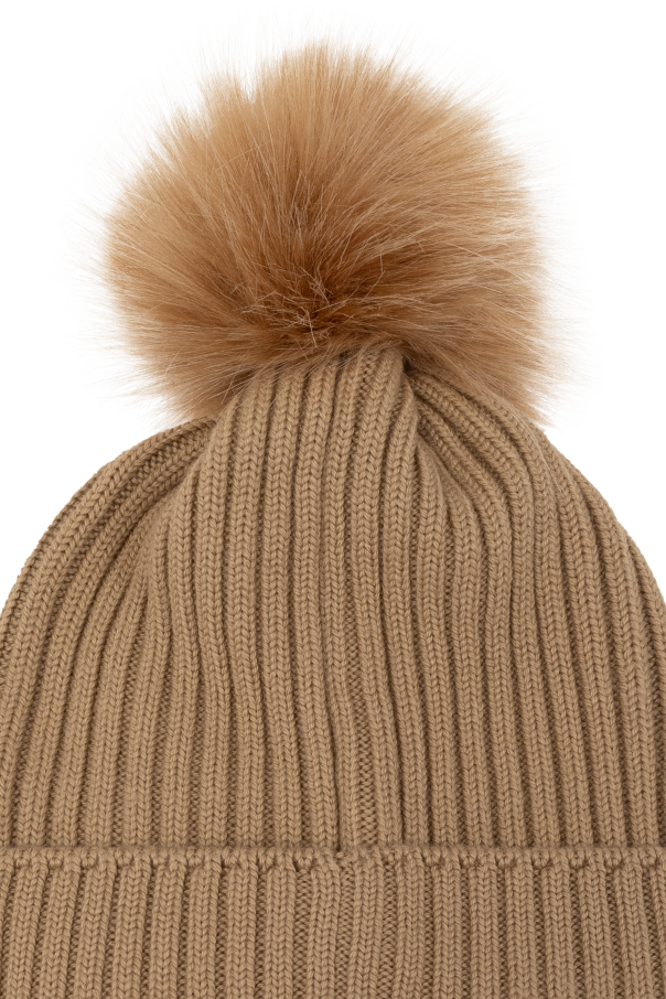 Moncler Enfant Woolen hat with a pompom