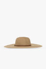 Melissa Odabash beige Wide brim hat with strap
