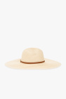 Melissa Odabash beige ‘Jemima’ wide brim hat