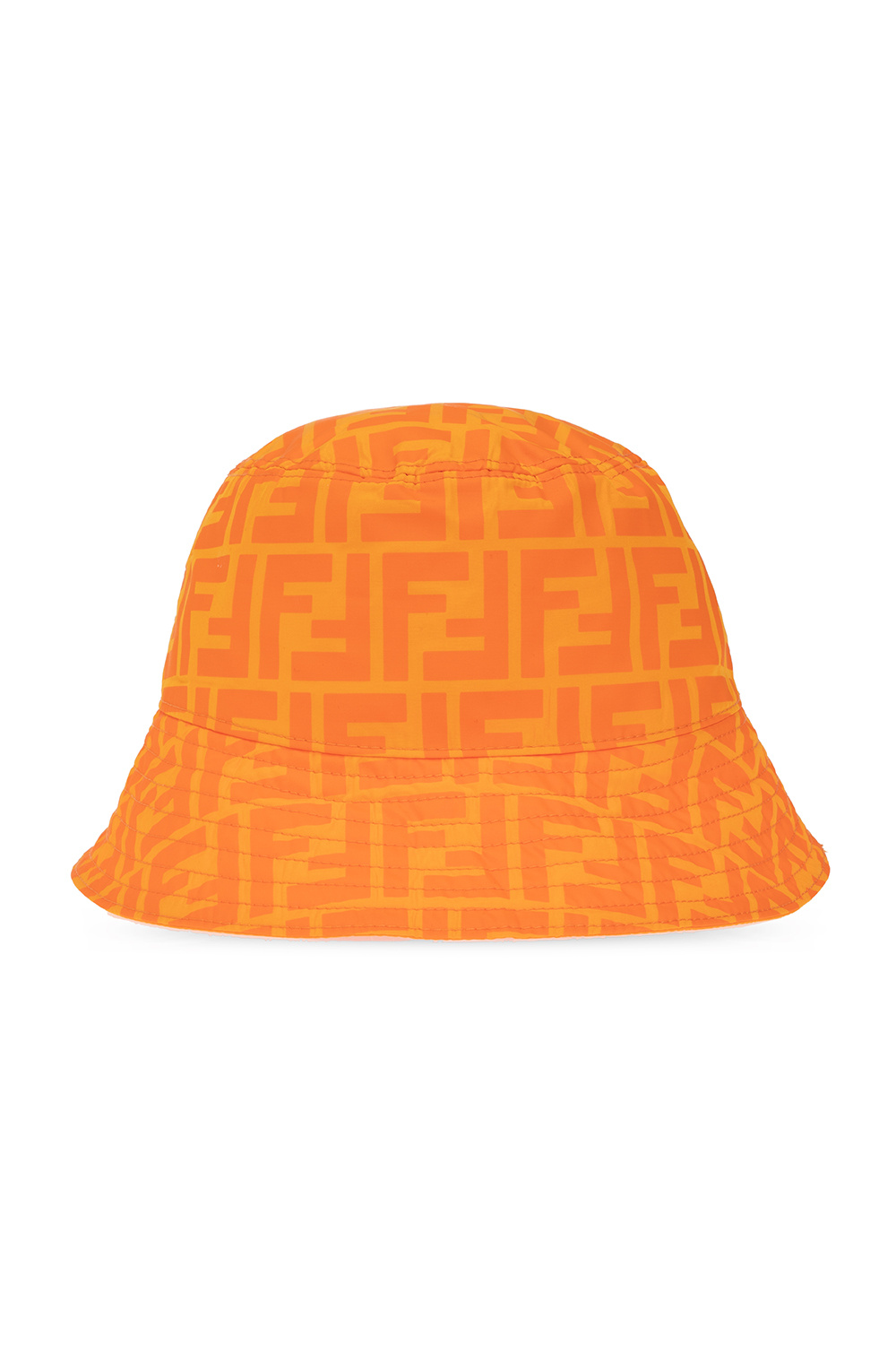 Fendi Kids Bucket Forever hat with logo