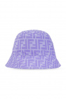 Fendi Kids Yohji Yamamoto gradient linen-straw trilby hat Schwarz