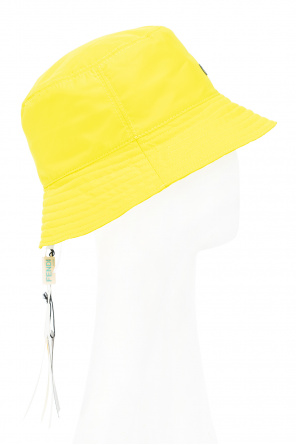 Reversible bucket hat with logo od Fendi Kids