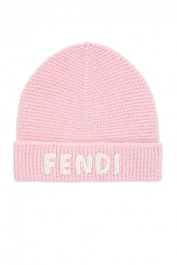 Fendi Kids Hat with logo
