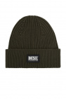 Diesel Ribbed beanie with logo