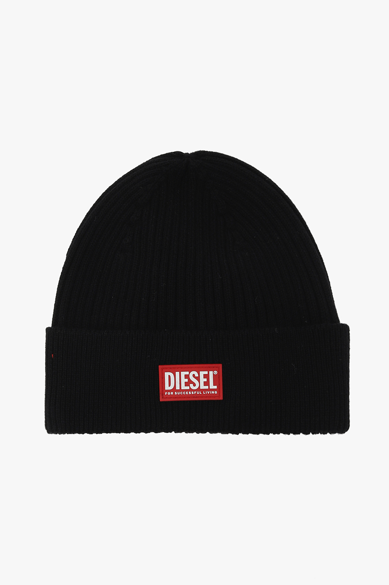 Diesel Logo-patched beanie