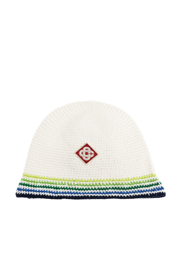 Hat with logo patch od Casablanca Kids