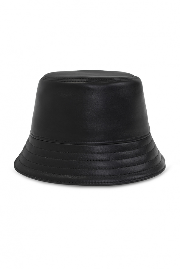 Loewe Skórzany kapelusz z logo