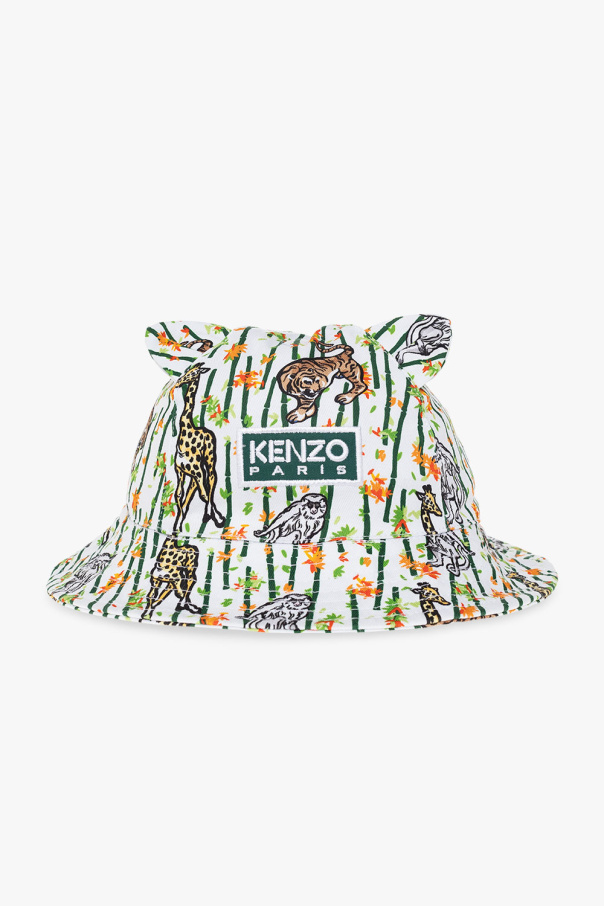 Kenzo Kids Bucket hat attico with logo