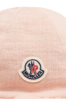 Moncler Enfant PINK Cotton hat