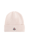 Moncler Enfant PINK Cap with logo