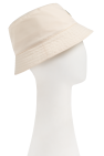 Moncler Enfant cream Hat with logo patch