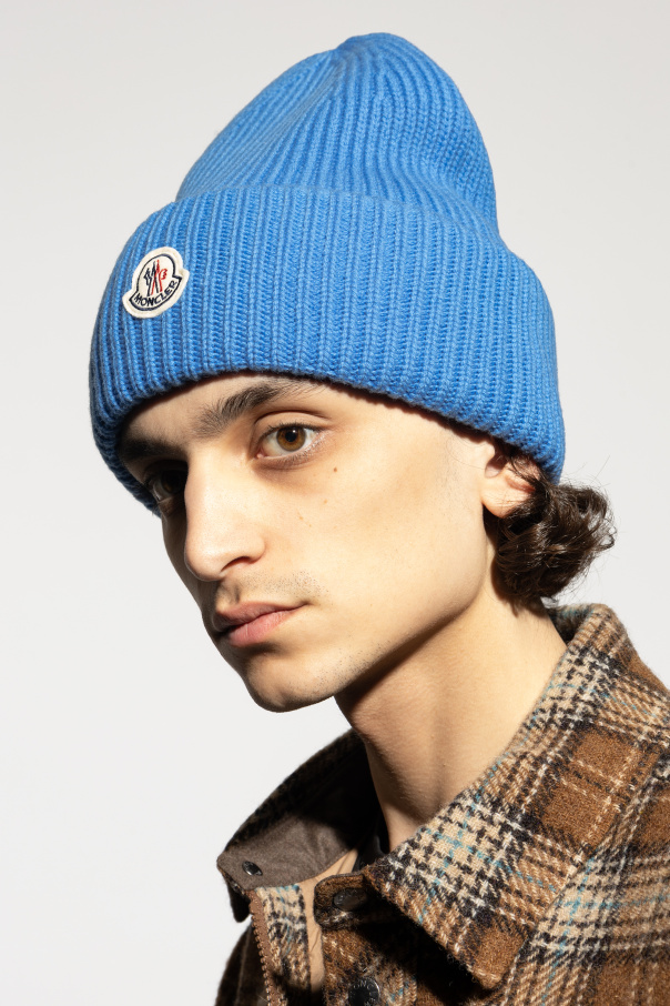 Moncler Mütze mit Logo