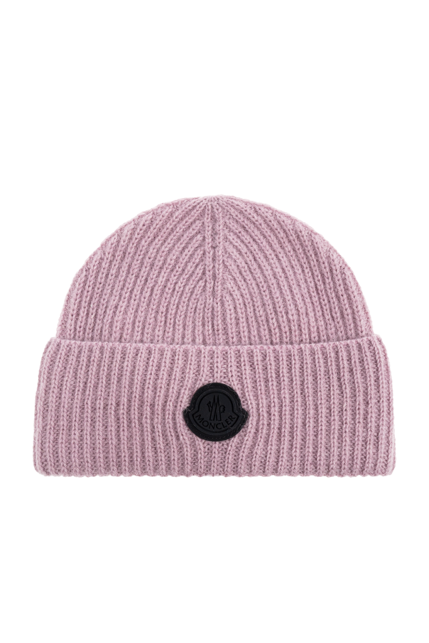 Cap with logo patch od Moncler