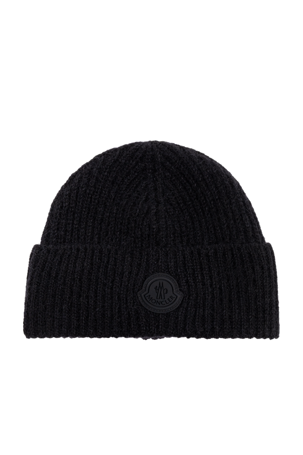 Cap with logo patch od Moncler