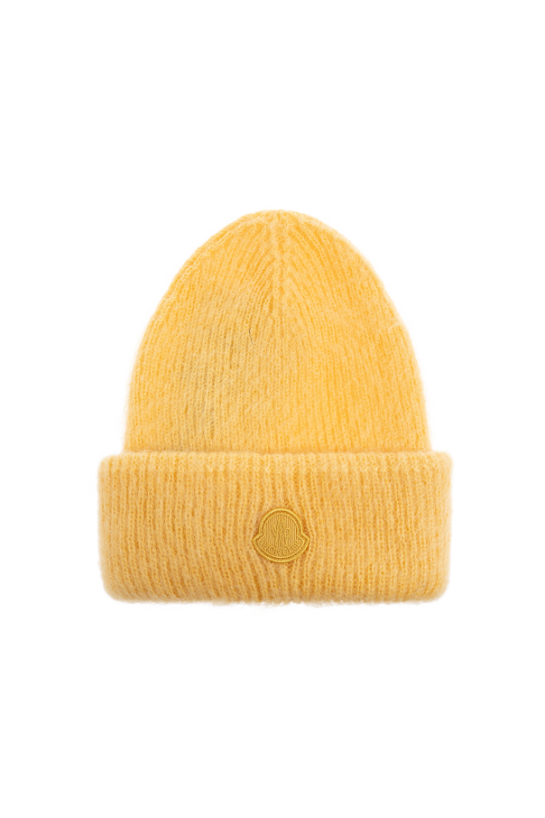 Cap with logo patch od Moncler