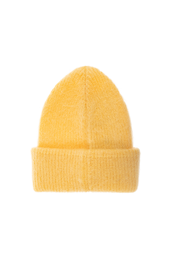 Moncler Mütze mit Logo-Patch