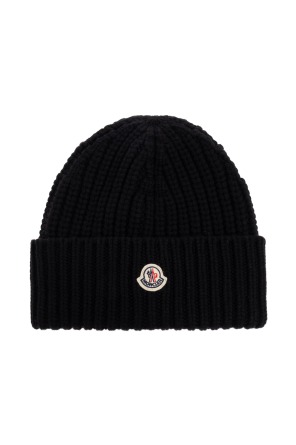 Wollmütze mit Logo-Patch