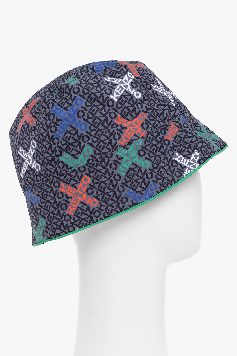Multicolour Bucket hat with monogram Kenzo Kids - Vitkac TW