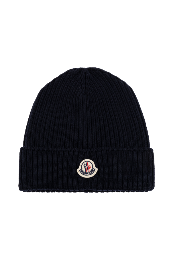 Cap with logo patch od Moncler Enfant