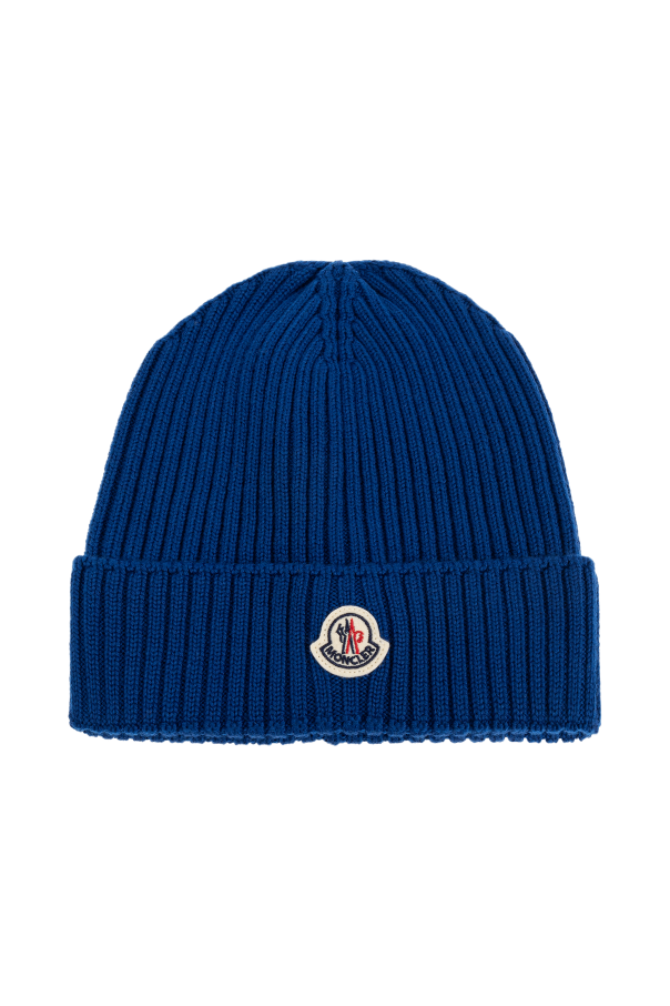 Cap with logo patch od Moncler Enfant