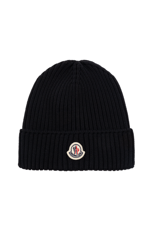 Cap with logo patch od Moncler Enfant