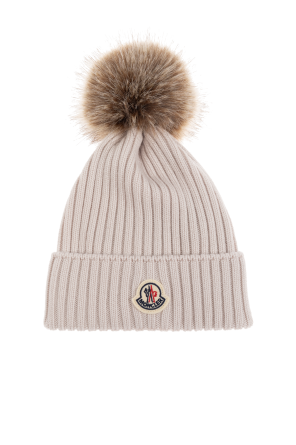 Beanie with pompom
