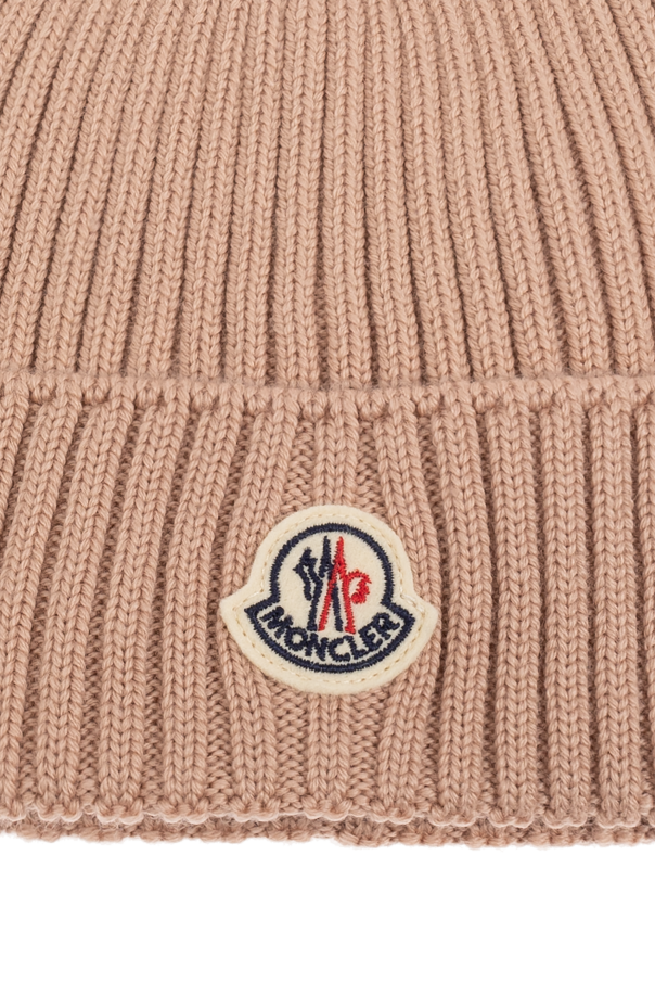 Moncler Enfant Gorra con parche con logo