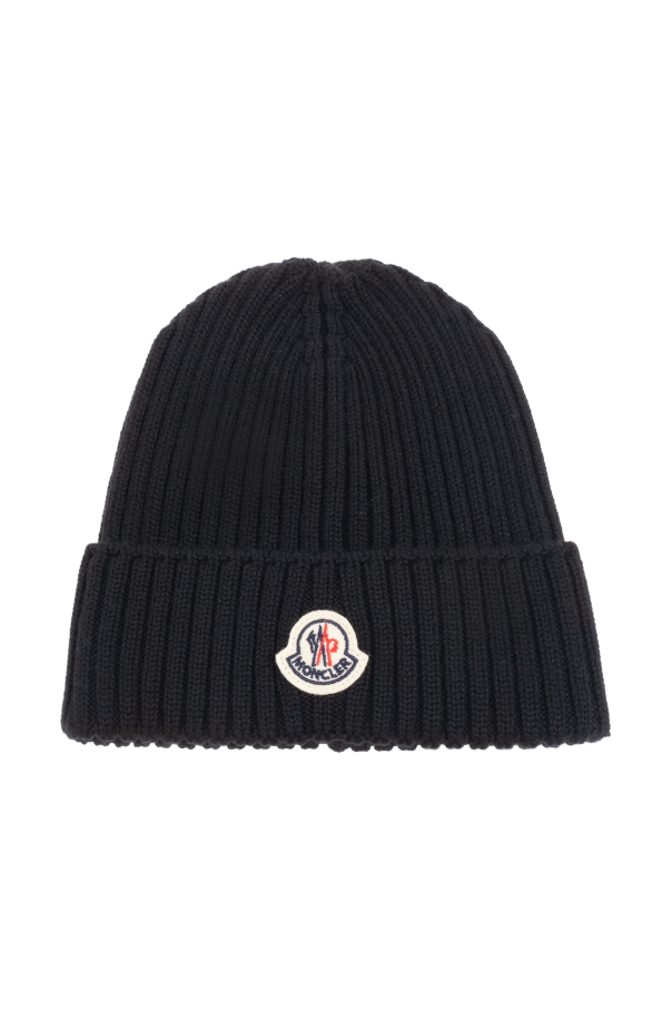 Cap with logo patch od Moncler Enfant