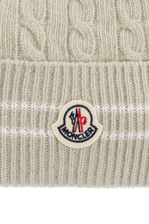 Moncler Enfant Cap with logo patch
