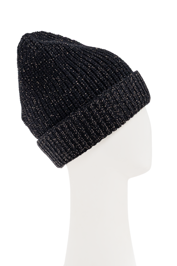 Moncler Enfant Gorro de lana con hilo de lurex
